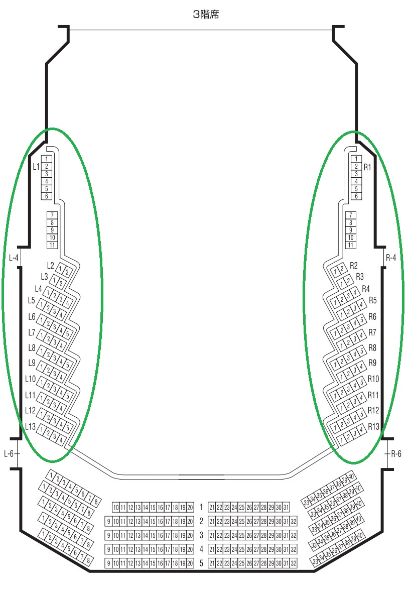 オーチャードホール座席表と見え方やキャパを詳しくまとめてみた 座席ウォッチャー